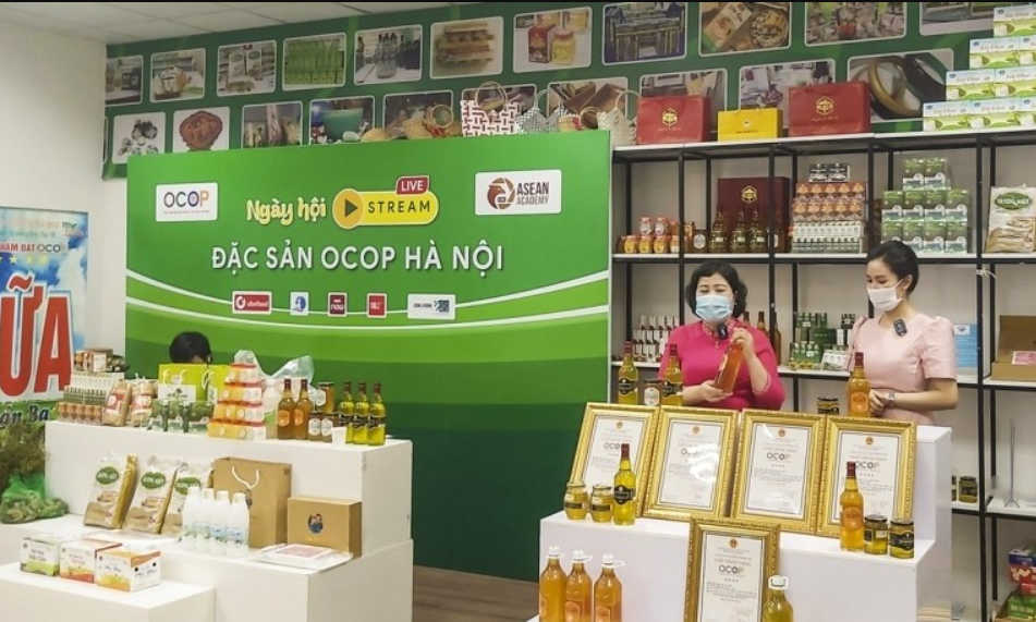 Trong năm 2023, Hà Nội phấn đấu có thêm 20 - 30 điểm giới thiệu và bán sản phẩm OCOP