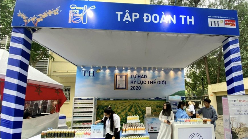 Liên hoan ẩm thực quốc tế 2022: Tập đoàn TH ghi dấu ấn trong lòng bạn bè quốc tế