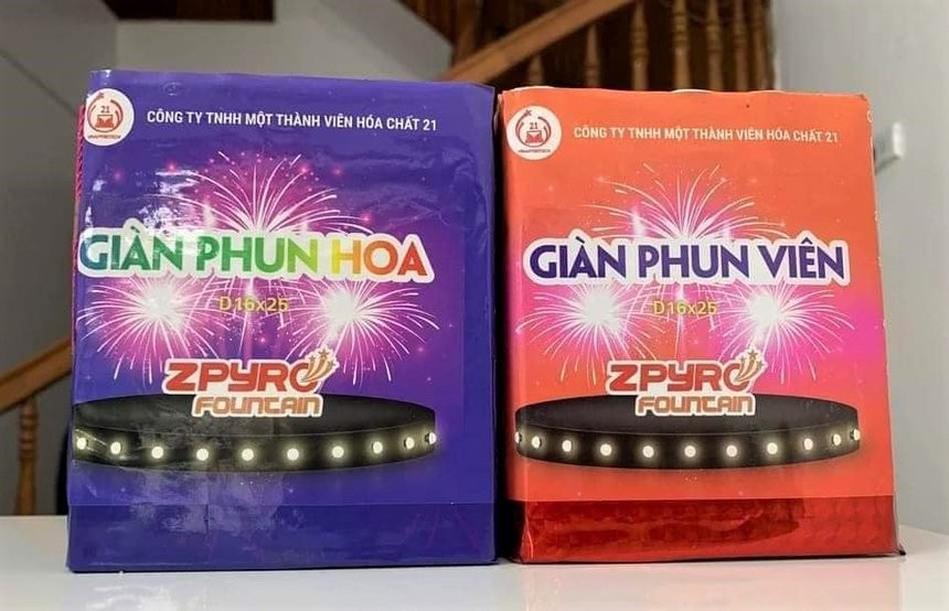  nhiều cửa hàng nâng giá bán sản phẩm pháo hoa giàn phun viên lên 2-3 lần