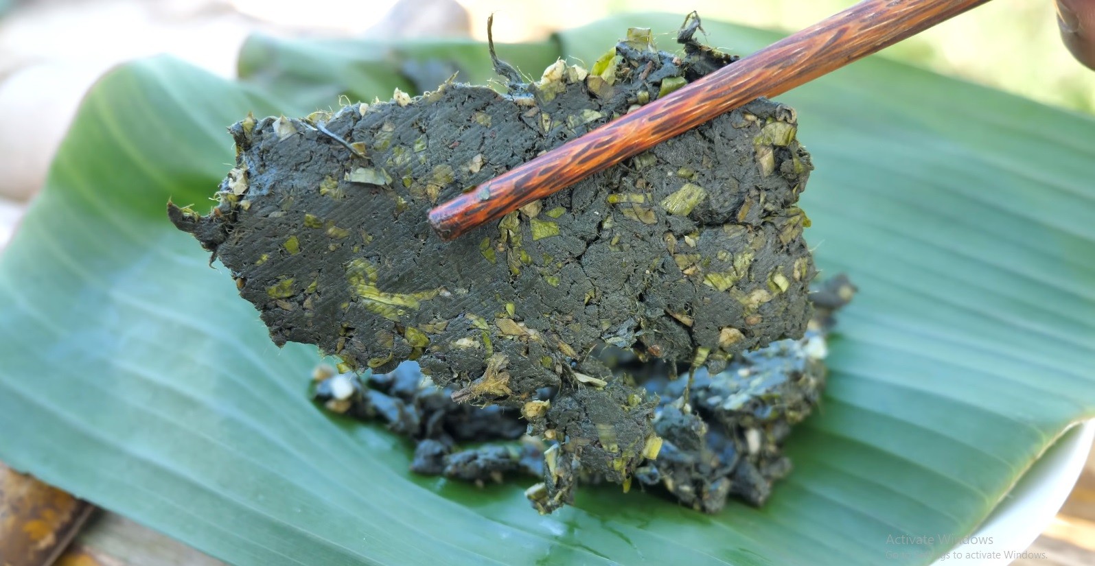 Thứ nhớt nhớt này đem bọc lá chuối nướng trên than hồng thành đặc sản vạn người mê, muốn ăn cũng chẳng có sẵn mà mua