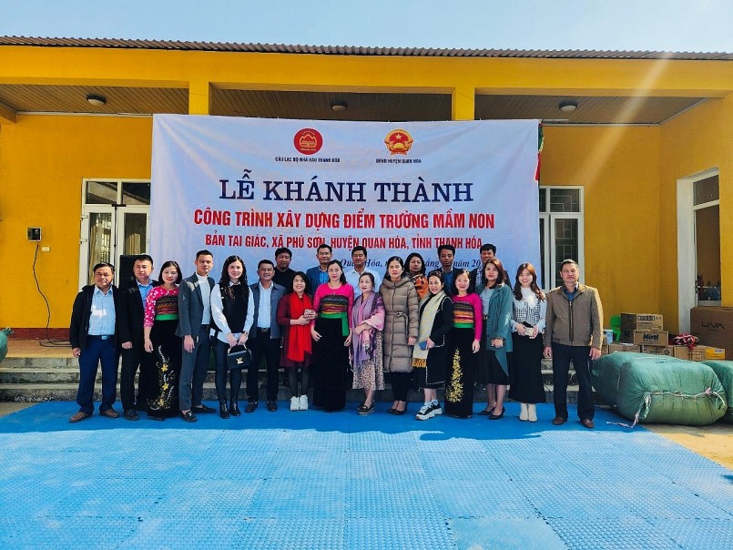 Khánh thành công trình xây dựng điểm trường mầm non bản Tai Giác