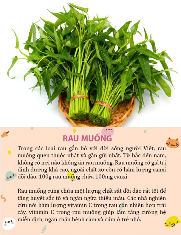 6 loại rau bình dân nhưng lại giúp trẻ tăng chiều cao và trí thông minh vượt trội