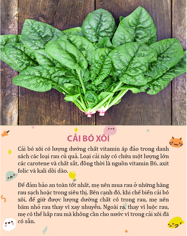 6 loại rau bình dân nhưng lại giúp trẻ tăng chiều cao và trí thông minh vượt trội