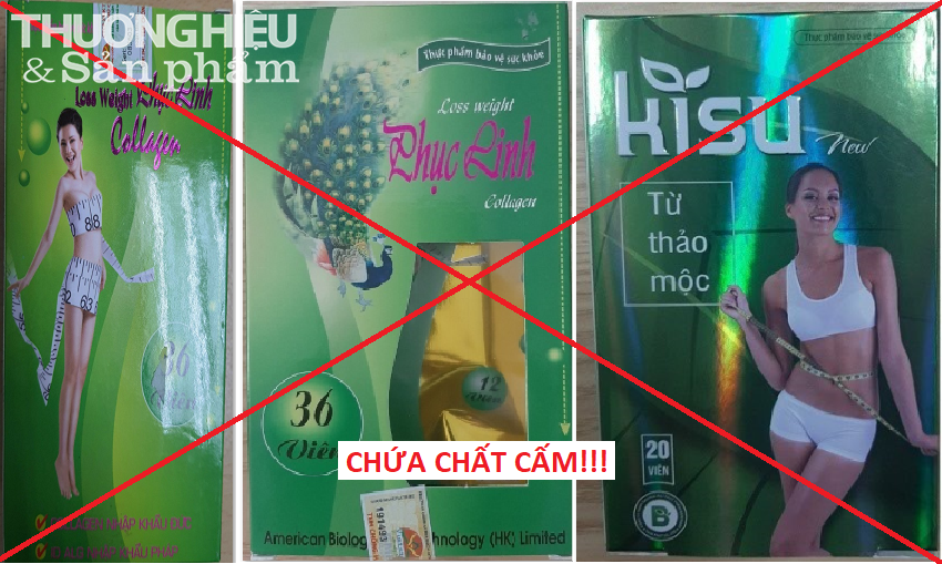 Dự định giảm cân đón Tết? Cẩn trọng với một loạt sản phẩm giảm cân chứa chất cấm cực có hại