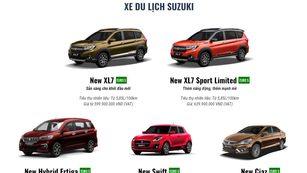Đón Giáng sinh, Mừng năm mới, Việt Nam Suzuki có những ưu đãi nào?