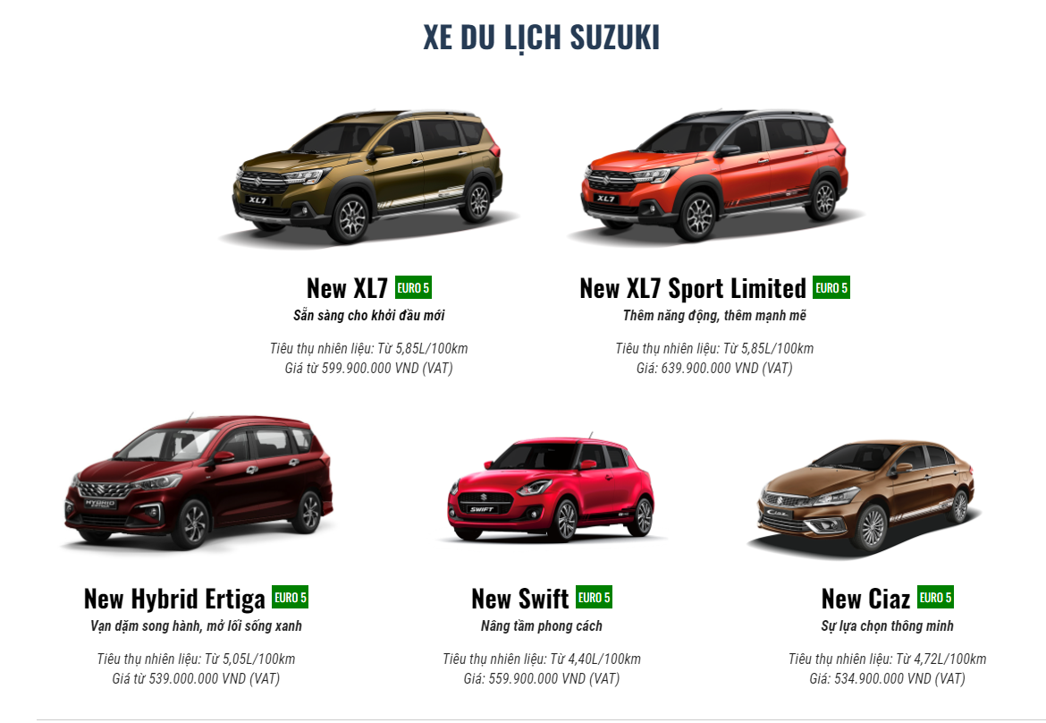 Đón Giáng sinh, Mừng năm mới, Việt Nam Suzuki có những ưu đãi nào?