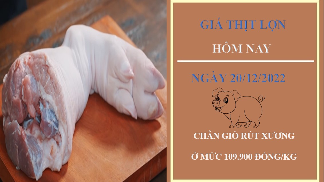 Giá thịt heo hôm nay 20/12/2022: WinMart giảm giá 20% trong dịp cuối năm
