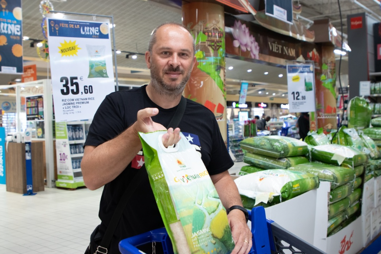 Gạo Việt được người dân Pháp lựa chọn Gạo Việt được người dân Pháp lựa chọn