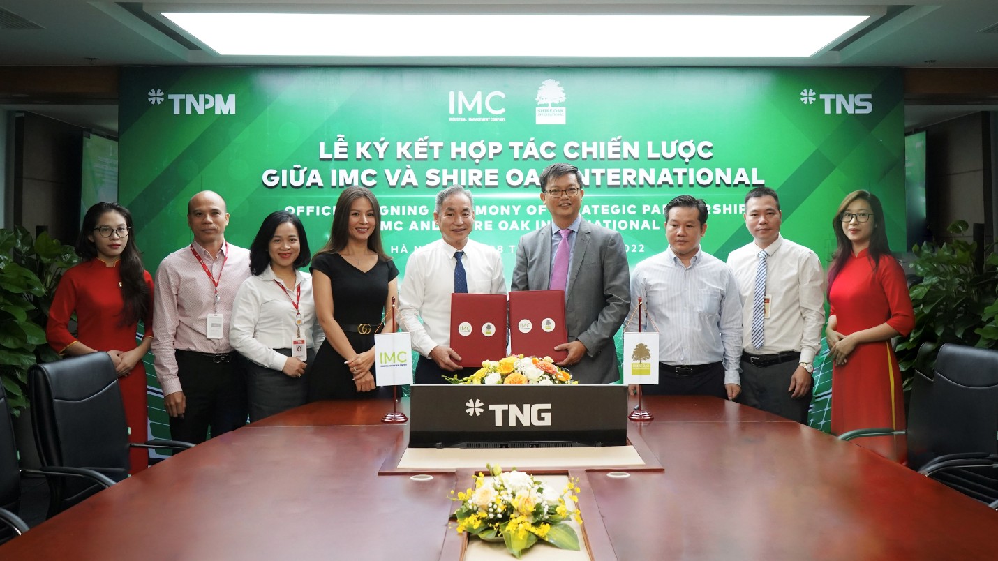 IMC cùng đối tác quốc tế hợp sức tạo khu công nghiệp xanh