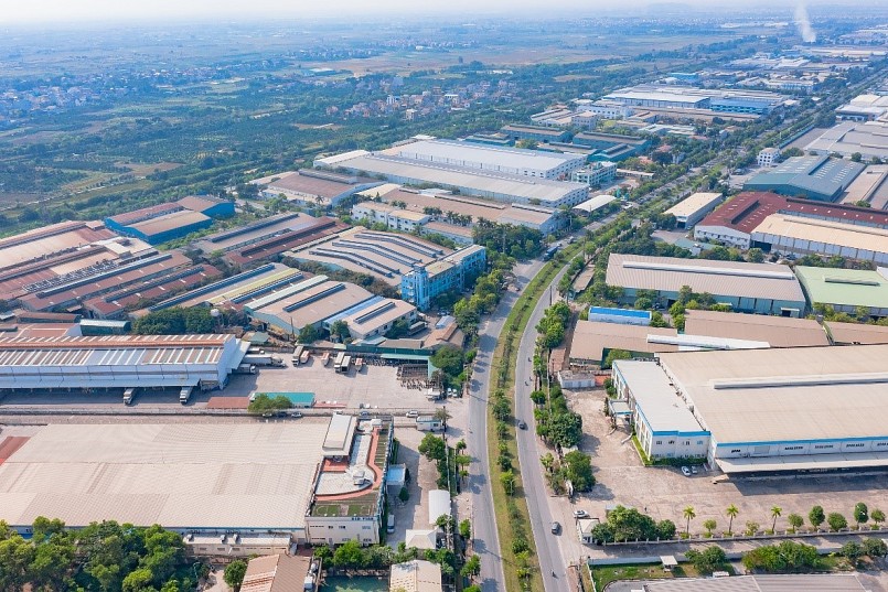 Một KCN tại miền Bắc do TNI Holdings Vietnam quản lý và phát triển.