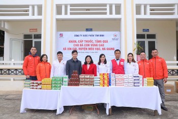 Dược phẩm Tâm Bình chung tay tổ chức “Tết nhân ái 2023” tại Xã Xín Cái, huyện Mèo Vạc, tỉnh Hà Giang