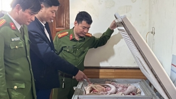 Hà Tĩnh: Thu giữ 225kg sản phẩm động vật không đủ điều kiện để làm thực phẩm