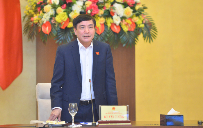 Tổng Thư ký Quốc hội, Chủ nhiệm Văn phòng Quốc hội Bùi Văn Cường tại cuộc họp Tổng Thư ký Quốc hội, Chủ nhiệm Văn phòng Quốc hội Bùi Văn Cường tại cuộc họp