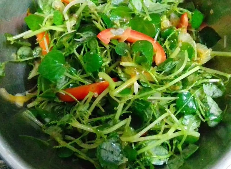 Sử dụng rau càng cua thành món ăn ngon và hỗ trợ cho sức khỏe.