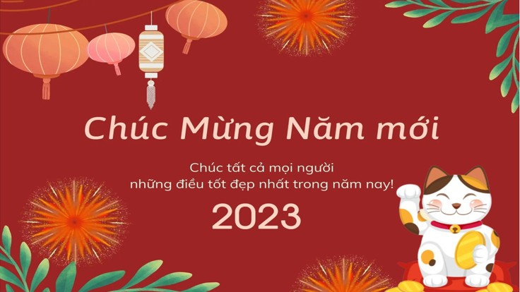Lời chúc Tết Dương lịch 2023 ngắn gọn mà ý nghĩa nhất