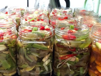 Cách làm món gân bò muối rau tiến vua chuẩn vị xứ Nghệ, giải ngấy ngày Tết