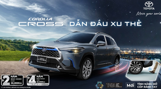 Toyota Corolla Cross “bổ sung” phiên bản nâng cấp 2023