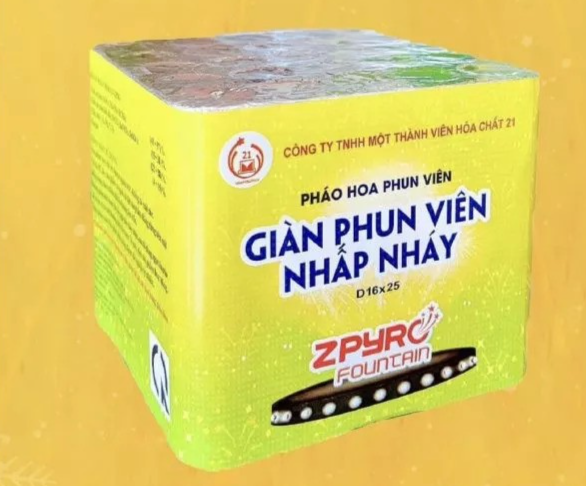 Sản phẩm pháo hoa mới nhất của Tết năm nay