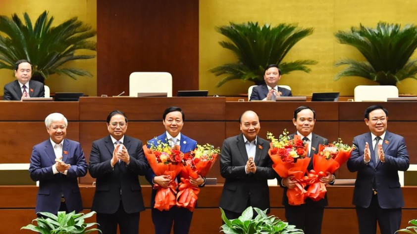 Quốc hội phê chuẩn đề nghị bổ nhiệm 2 Phó Thủ tướng Chính phủ nhiệm kỳ 2021-2026