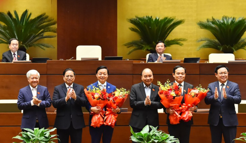 Quốc hội phê chuẩn đề nghị bổ nhiệm 2 Phó Thủ tướng Chính phủ nhiệm kỳ 2021-2026
