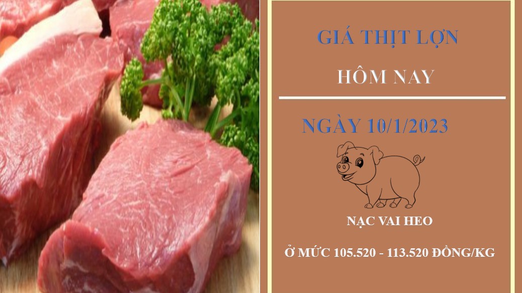 Giá thịt heo hôm nay 10/1/2022: Giảm giá 20% theo chương trình ưu đãi cuối năm tại Winmart