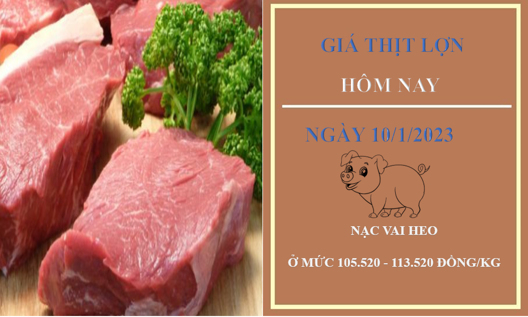 Giá thịt heo hôm nay 10/1/2022: Giảm giá 20% theo chương trình ưu đãi cuối năm tại Winmart