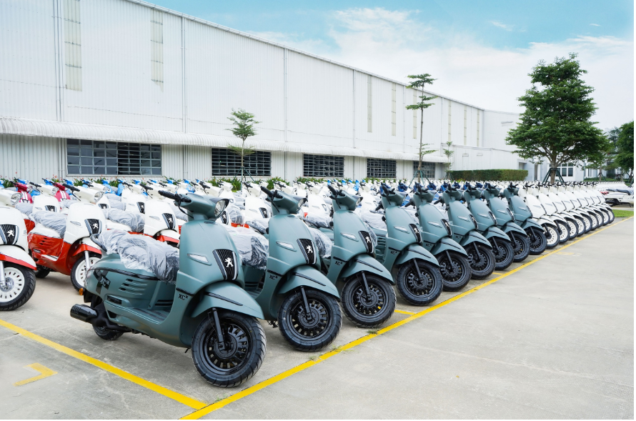 Xe máy Peugeot Django 150cc xuất khẩu sang thị trường ASEAN có gì đặc biệt?