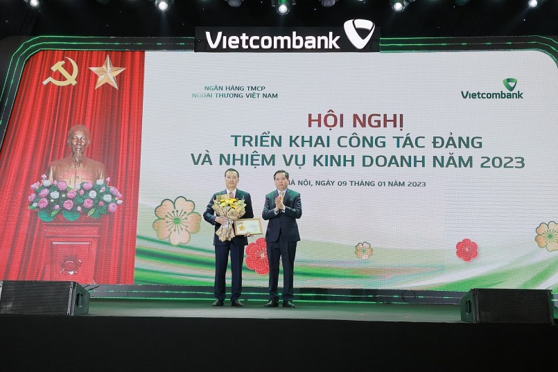 Vietcombank tổ chức thành công Hội nghị triển khai công tác Đảng và nhiệm vụ kinh doanh năm 2023