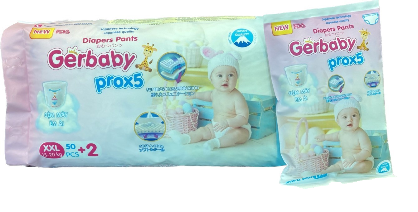 Chọn bỉm Gerbaby Prox5 – hợp ý bé, chiều lòng mẹ Chọn bỉm Gerbaby Prox5 – hợp ý bé, chiều lòng mẹ