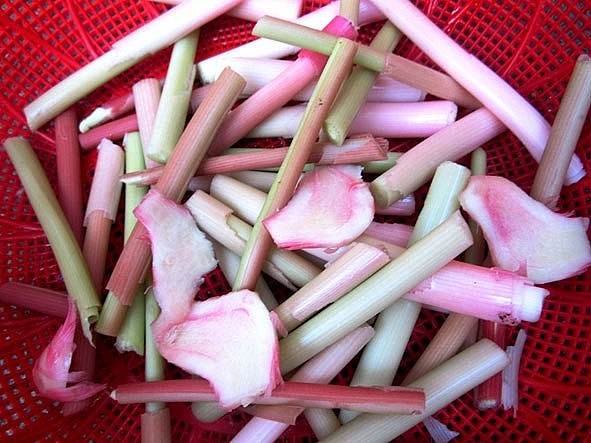 măng riềng chế biến được nhiều món ăn ngon