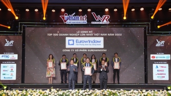 Eurowindow 13 năm liên tiếp đạt Top 500 doanh nghiệp tư nhân lớn nhất Việt Nam