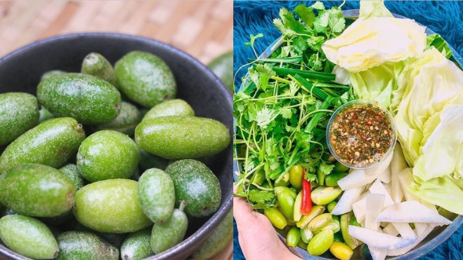 Đặc sản gì vừa chua vừa chát, cuốn bắp cải chấm chẩm chéo thì ngon khỏi bàn