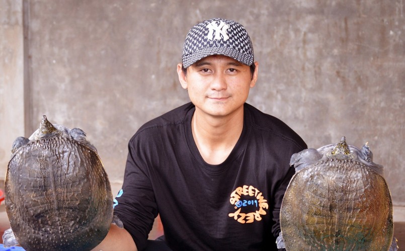 Trại nuôi con đặc sản cua đinh trong bể kính cho lợi nhuận 2 tỷ đồng mỗi năm. Trại nuôi con đặc sản cua đinh trong bể kính cho lợi nhuận 2 tỷ đồng mỗi năm.