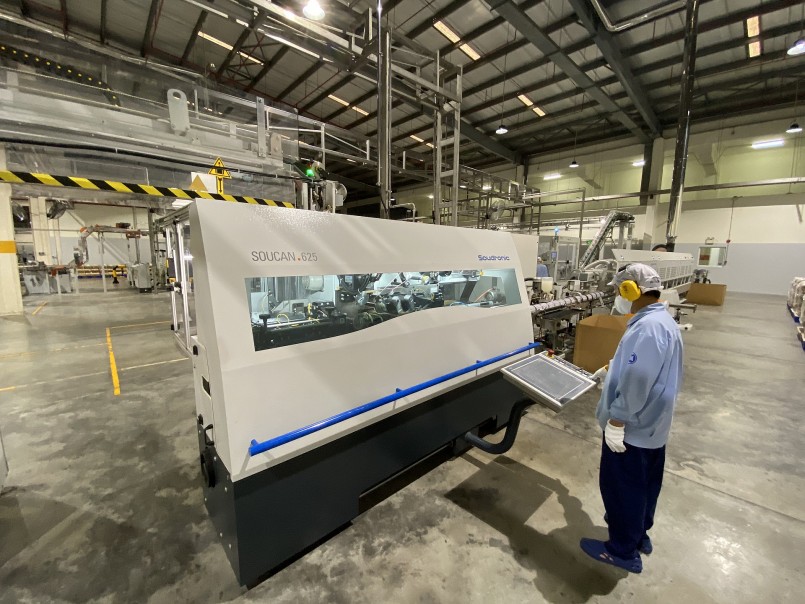 Tất cả các khâu sản xuất có tính tự động hóa cao, giúp đảm bảo chất lượng sản phẩm trong tất cả quá trình sản xuất