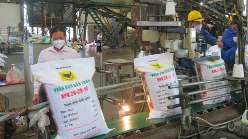 Xuất khẩu phân bón năm 2022 tăng cả lượng và kim ngạch