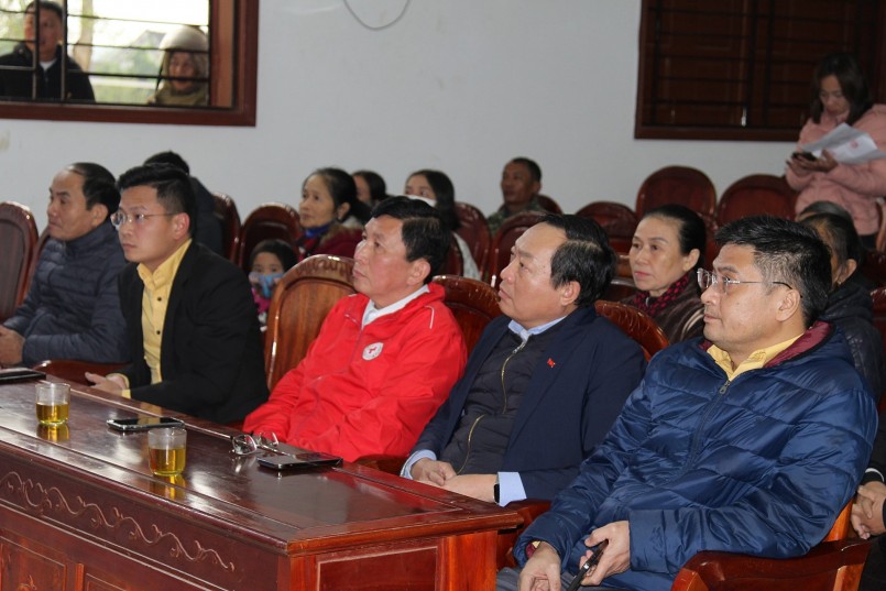 Hà Tĩnh: TCĐT Thương hiệu & Sản Phẩm phối hợp tổ chức chương trình tết vì người nghèo