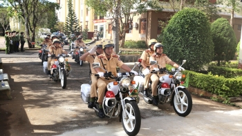 Công an Đắk Nông ra quân bảo vệ tuyệt đối an ninh, an toàn Tết Nguyên đán Qúy Mão 2023