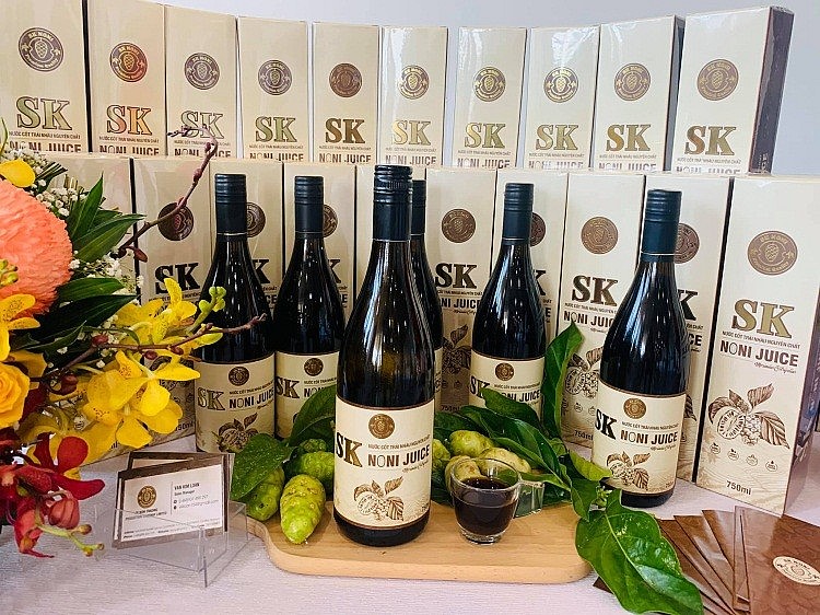 Sản phẩm nước cốt trái nhàu