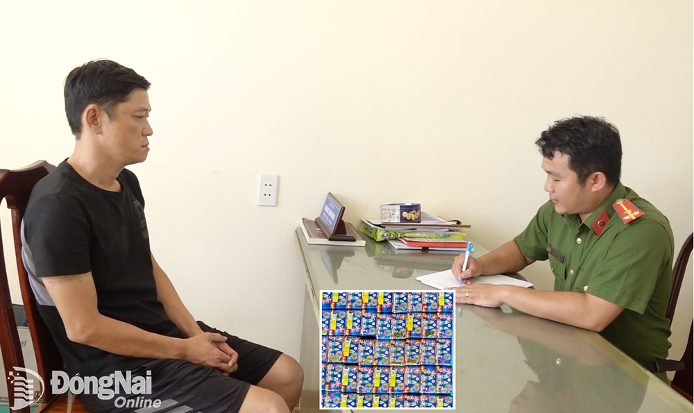 Đồng Nai: Bắt tạm giam một đối tượng để điều tra về hành vi buôn bán pháo nổ trái phép