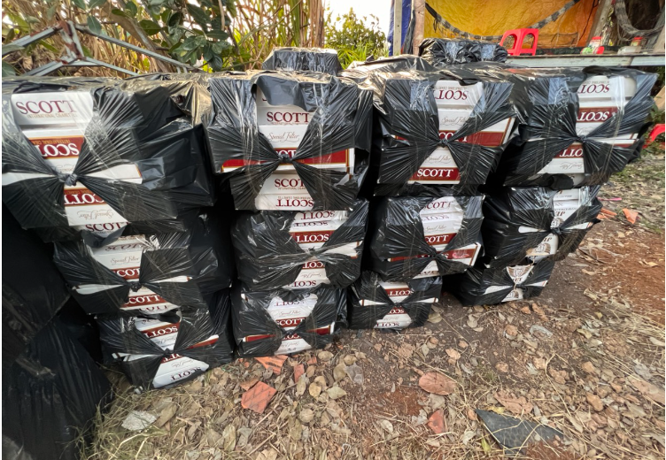 Tây Ninh: Khởi tố nhóm đối tượng buôn bán lượng lớn thuốc lá nhập lậu