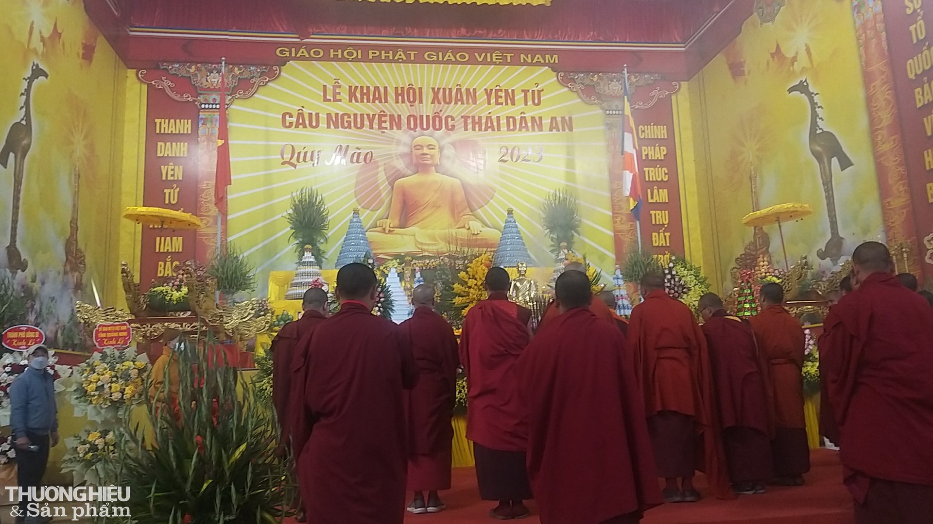 Khai Hội Xuân Yên Tử 2023 đã thu hút hàng nghìn du khách và phật tử tới tham quan