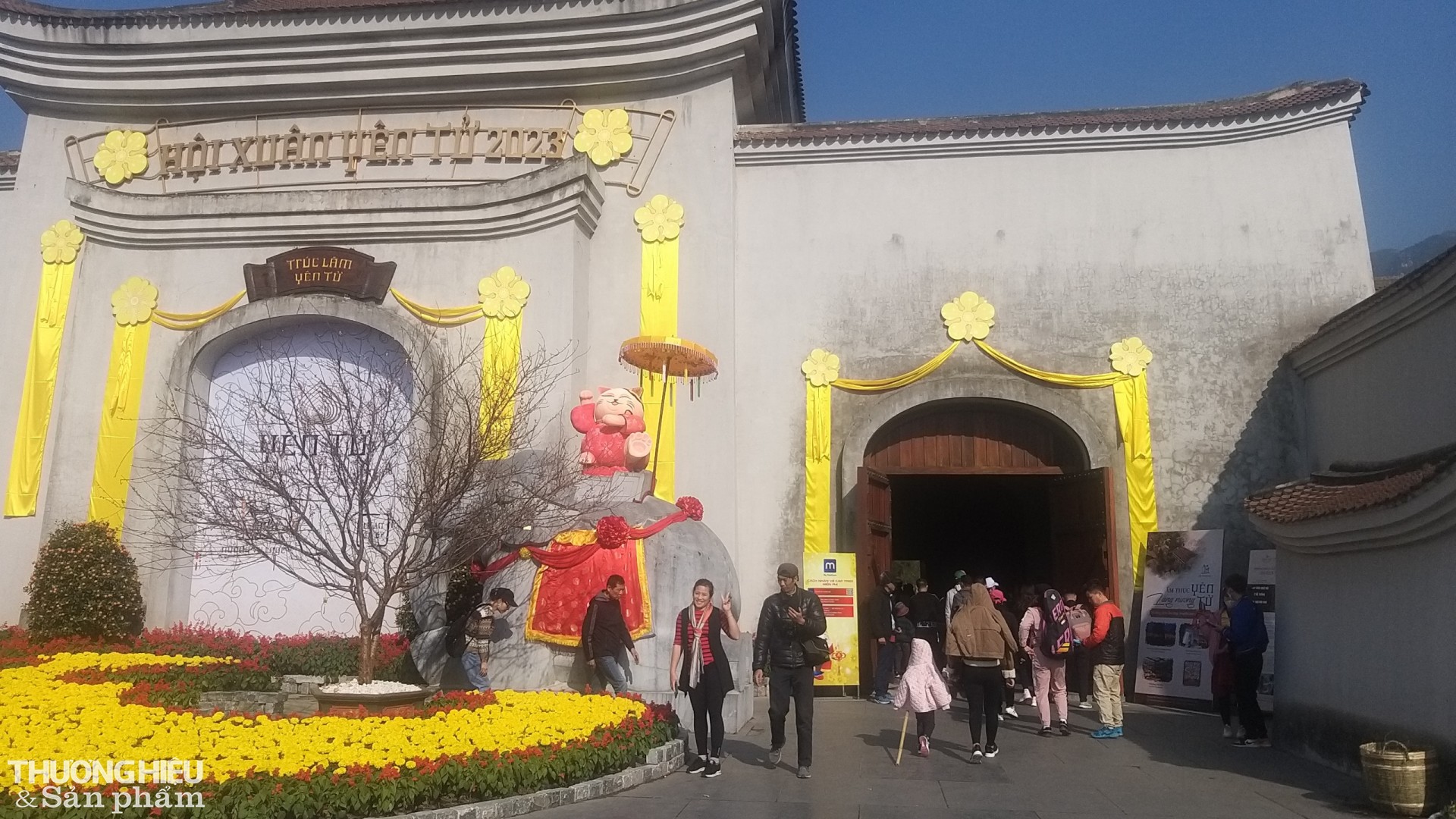 Khai Hội Xuân Yên Tử 2023 đã thu hút hàng nghìn du khách và phật tử tới tham quan