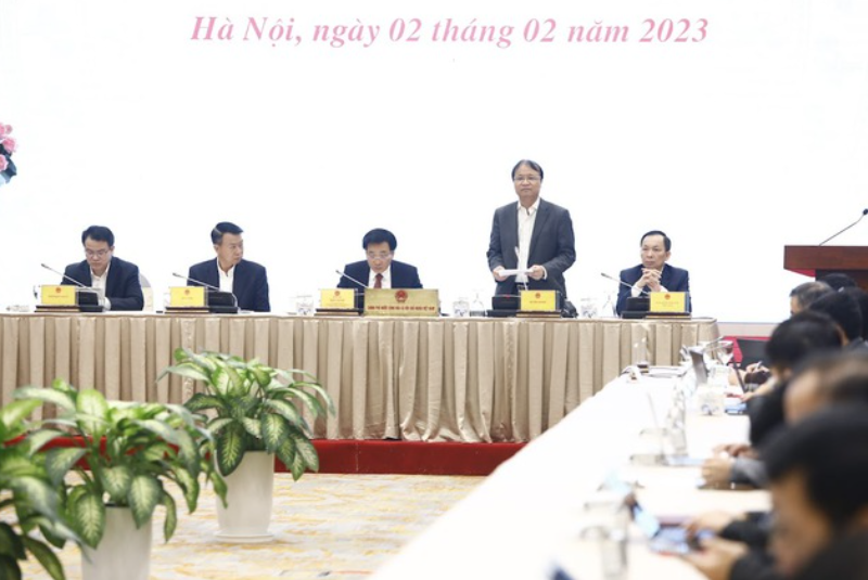 Thứ trưởng Bộ Công Thương Đỗ Thắng Hải: Dự kiến chỉ tiêu tăng trưởng xuất khẩu năm 2023 đạt mức tăng khoảng 6% so với năm 2022. Ảnh: VGP