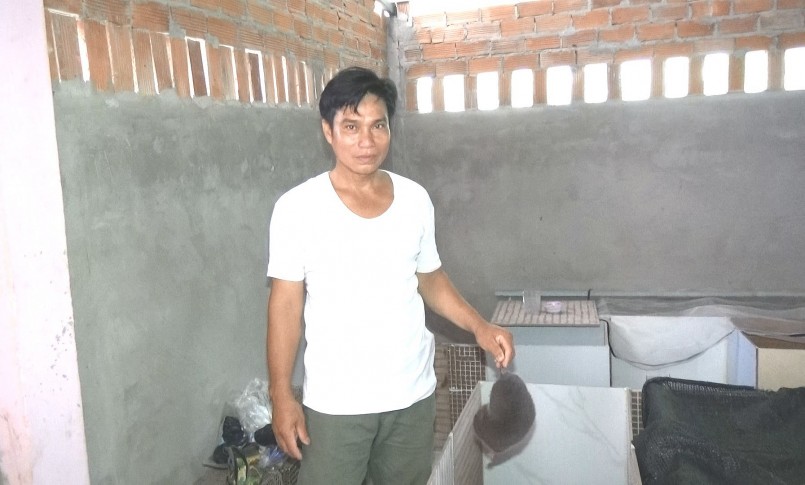 Theo anh Đô, trong quá trình chăm sóc chỉ cần lưu ý một số tập tính của dúi là được.