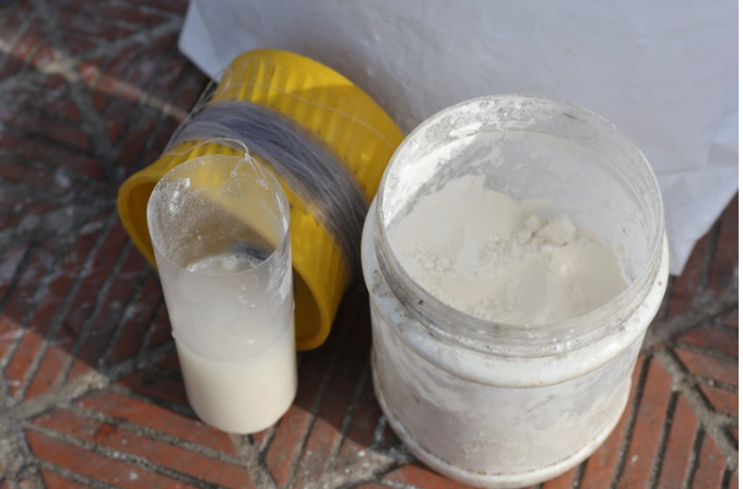 Bột mì để làm mồi câu