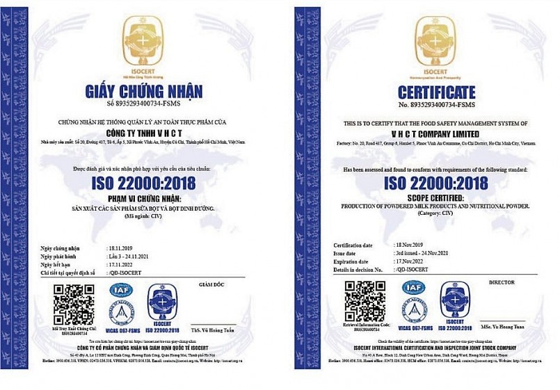 Sữa Organic từ VHCT – nguồn dinh dưỡng mát lành cho mọi nhà