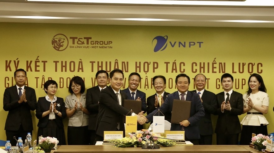Tập đoàn T&T Group hợp tác chiến lược toàn diện với Tập đoàn VNPT