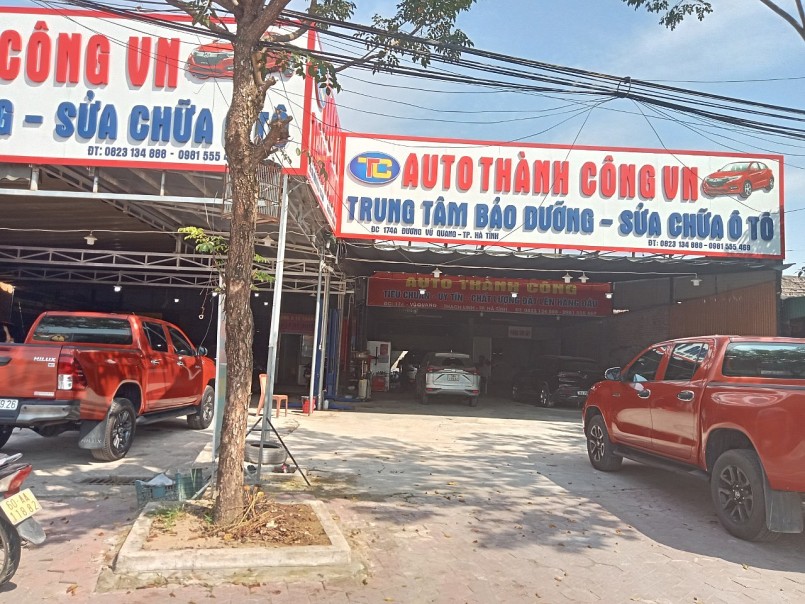Gara sửa chữa ô tô Auto Thành Công VN chất lượng uy tín hàng đầu Hà Tĩnh
