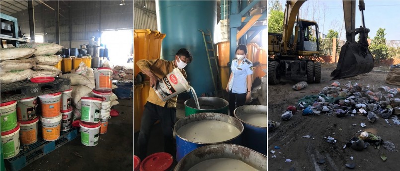 Các mặt hàng đều có hình thức tiêu hủy phù hợp Các mặt hàng đều có hình thức tiêu hủy phù hợp