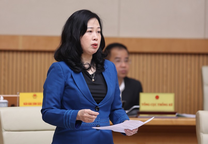 Bộ trưởng Bộ Y tế Đào Hồng Lan - Ảnh: VGP/Nhật Bắc